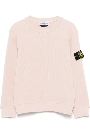 Stone Island Felpa con applicazione Compass