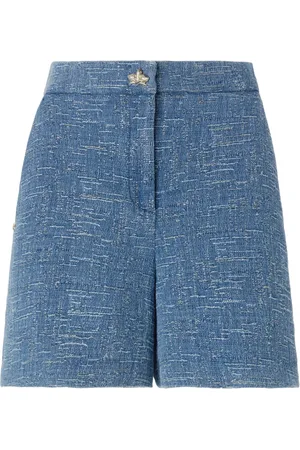 GENNY Shorts sartoriali in chambray