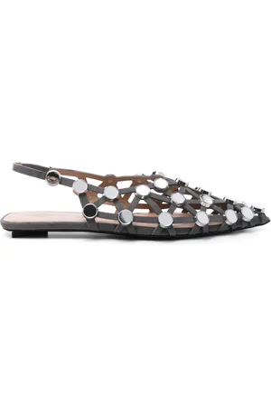 The Attico Ballerine Grid