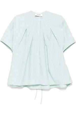 YVES SALOMON Camicia a righe