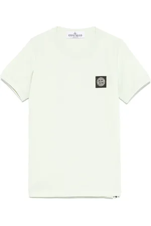 Stone Island Camicia con applicazione Compass