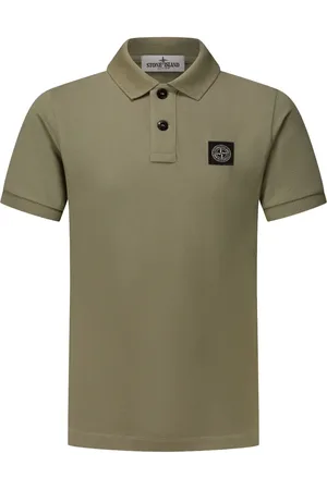 Stone Island Polo con motivo Compass