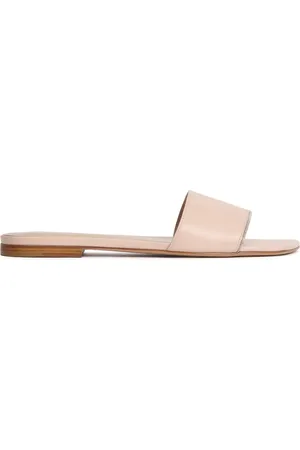 Fabiana Filippi Mules in pelle con suola piatta