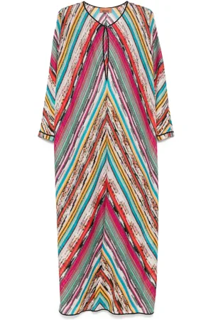 Missoni Copricostume con motivo chevron