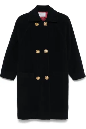 VERSACE Cappotto doppiopetto anni 