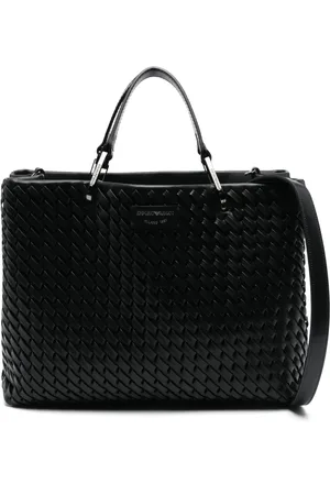 Emporio Armani Borsa tote intrecciata