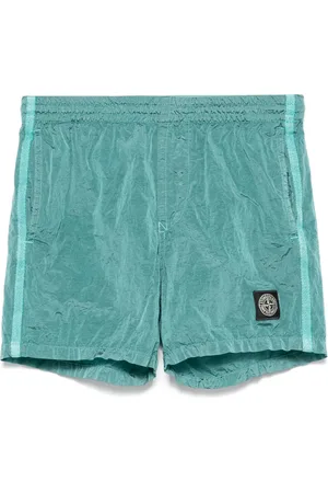 Stone Island Costume da bagno con motivo Compass