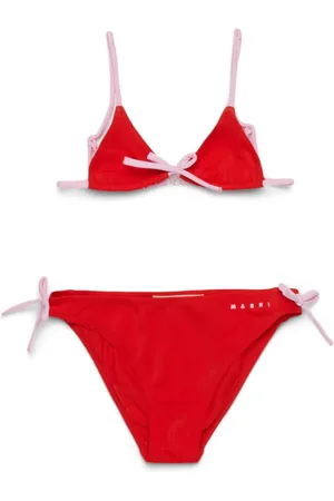 Marni Set bikini con fiocco