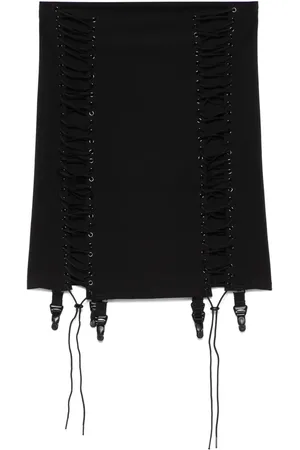MAISON CLOSE Minigonna con bretelle