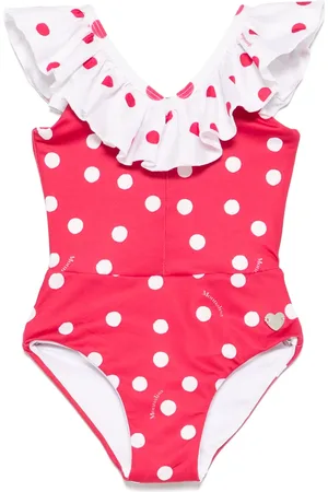 MONNALISA Costume da bagno a pois