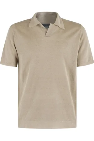 Roberto Collina Polo in cotone con ricamo logo