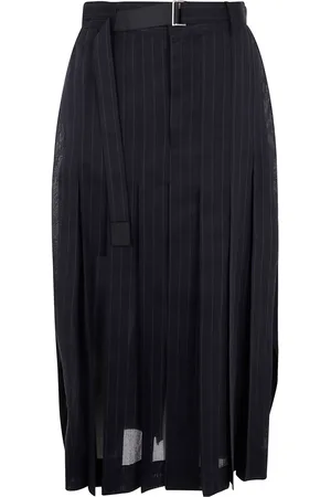 SACAI Gonna midi gessata