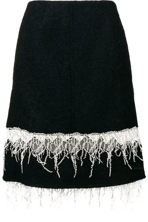 Calvin Klein Gonna midi con ricamo