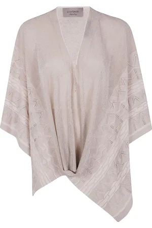 D.EXTERIOR Top in maglia con scollo a V
