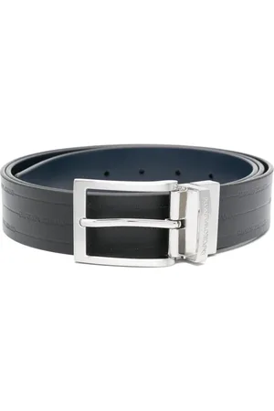 Emporio Armani Cintura con logo goffrato