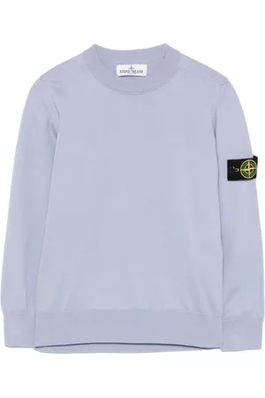 Stone Island Felpa con applicazione Compass