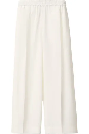 Fabiana Filippi Pantaloni a palazzo crop