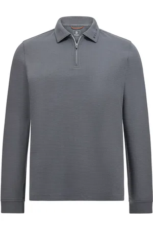 Boggi Milano Felpa in cotone con mezza zip