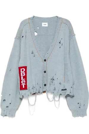 DOUBLET Cardigan denim