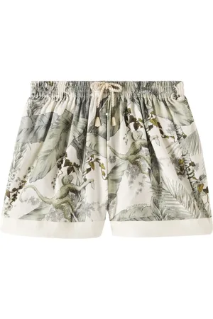 ZIMMERMANN Shorts con stampa botanica