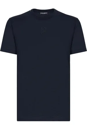 Dolce & Gabbana T-shirt in seta con logo