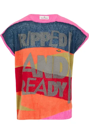 Vivienne Westwood Canotta con effetto vissuto