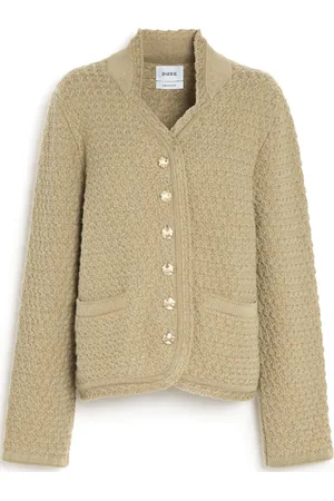 Barrie Cardigan in tweed di cashmere