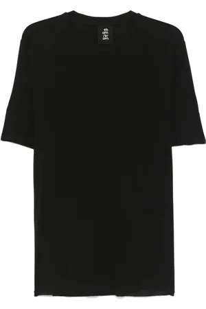 THOM KROM T-shirt con bordi a taglio vivo