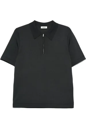 Sandro Polo in maglia fine