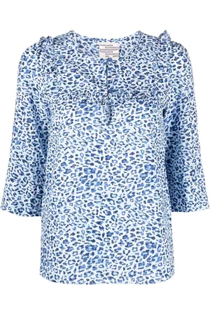 Baum und Pferdgarten Blusa Maple leopardata in cotone biologico