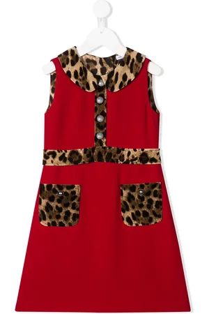 Dolce & Gabbana Abito con stampa leopardata