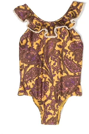 ZIMMERMANN Costume intero Tiggy con stampa paisley