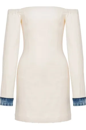 Moschino Abito midi con spalle scoperte