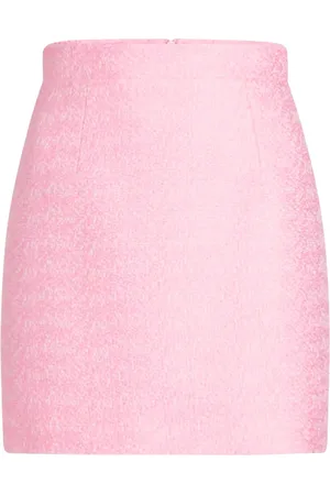 Patou Minigonna in cotone biologico e tweed