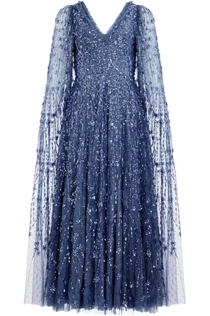 Needle & Thread Abito da sera con paillettes