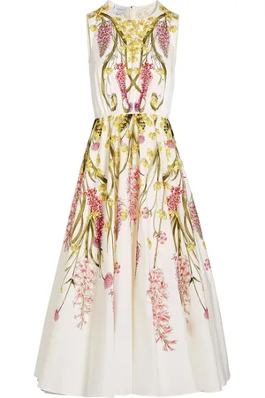 Giambattista Valli Abito con stampa Wildflowers