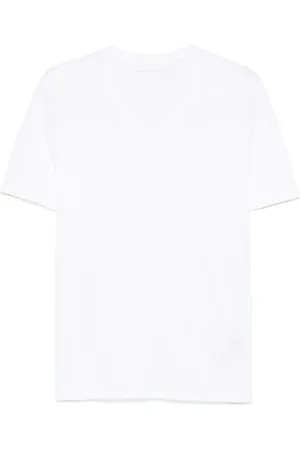 Majestic T-shirt con scollo a V