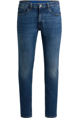 HUGO BOSS Jeans slim con effetto schiarito