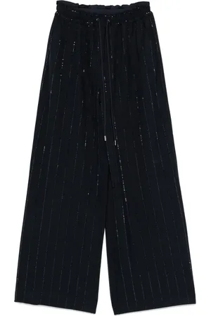 Self-Portrait Pantaloni con strass