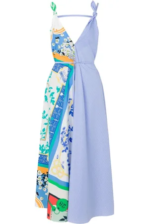 Moschino Abito lungo con inserti