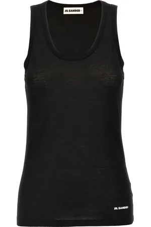 Jil Sander Canotta con scollo ampio