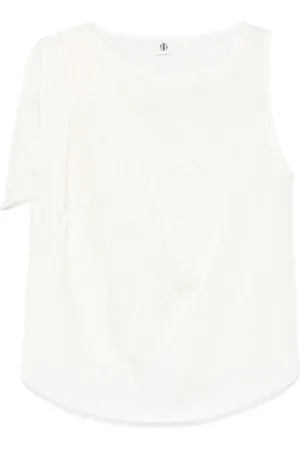 THE GARMENT Top semi trasparente