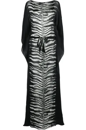 Roberto Cavalli Abito midi con stampa