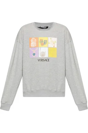 VERSACE Felpa con stampa grafica