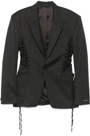 MUGLER Blazer gessato