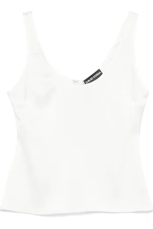 DAVID KOMA Canotta in raso
