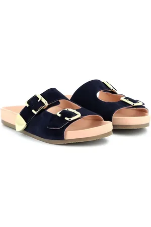 Chloé Sandali slides in suede