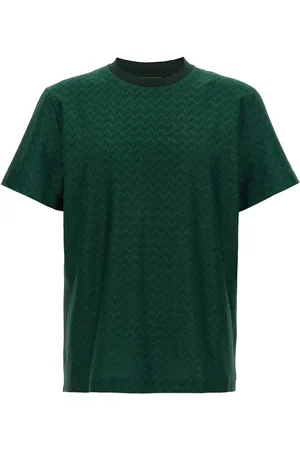 Missoni T-shirt con motivo a zigzag