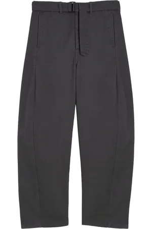 LEMAIRE Pantaloni con design attorcigliato