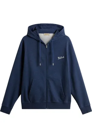 Woolrich Felpa Mouline con cappuccio
